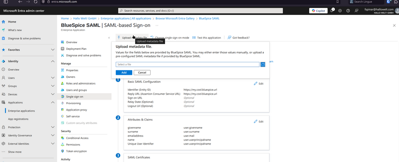 File:Draft:Setup Draft Setup Azure-SAML-Connection meat.png