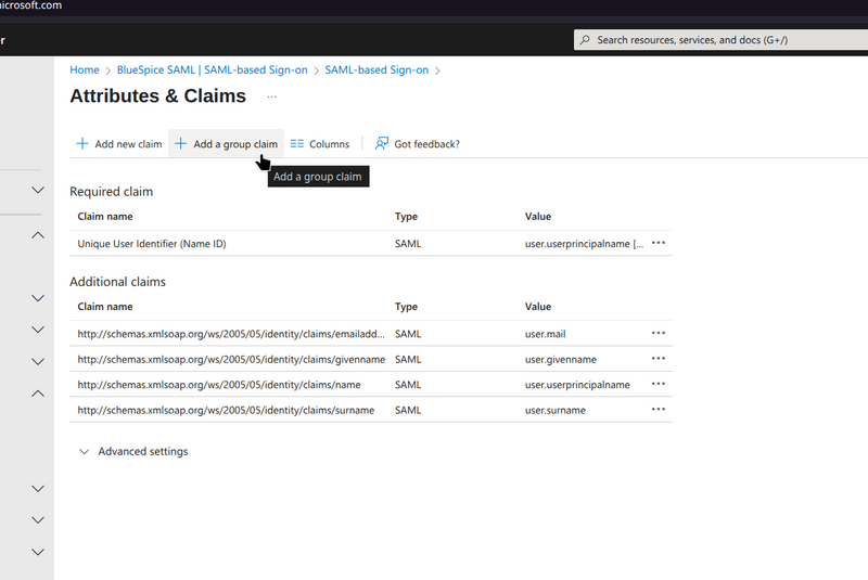 File:Draft:Setup Draft Setup Azure-SAML-Connection GroupClaim.png