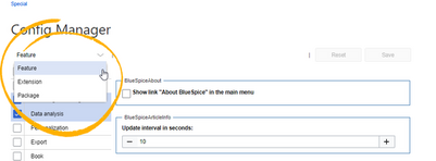 config manager filters
