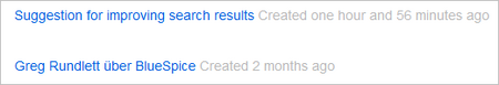 "List" output