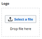 Upload a logo