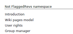 Pages without approval mechanism