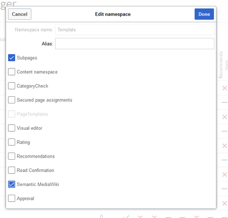 Namespace manager