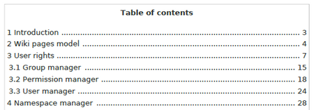 PDF table of contents without article TOCs