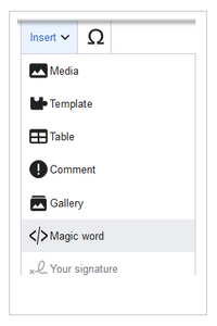 Insert Magic word