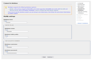 Database connection